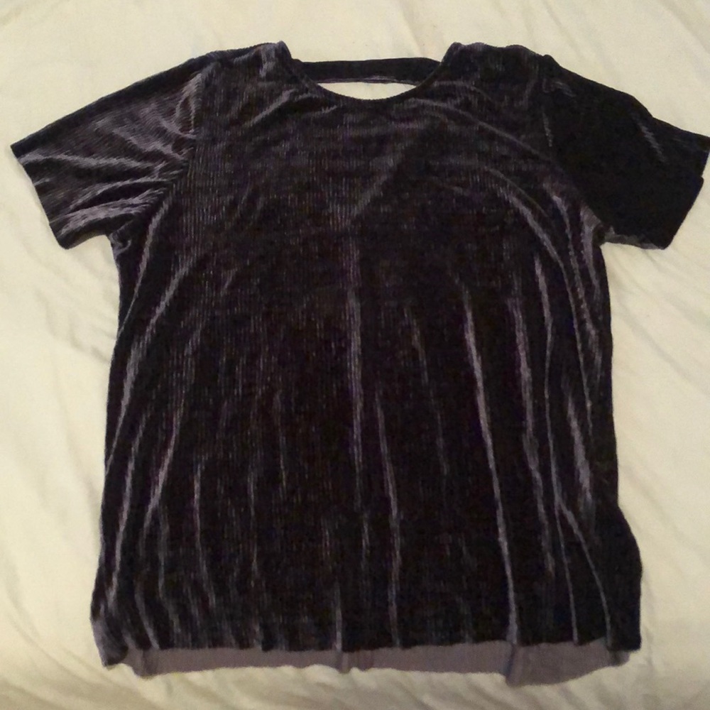 Velvet shirt